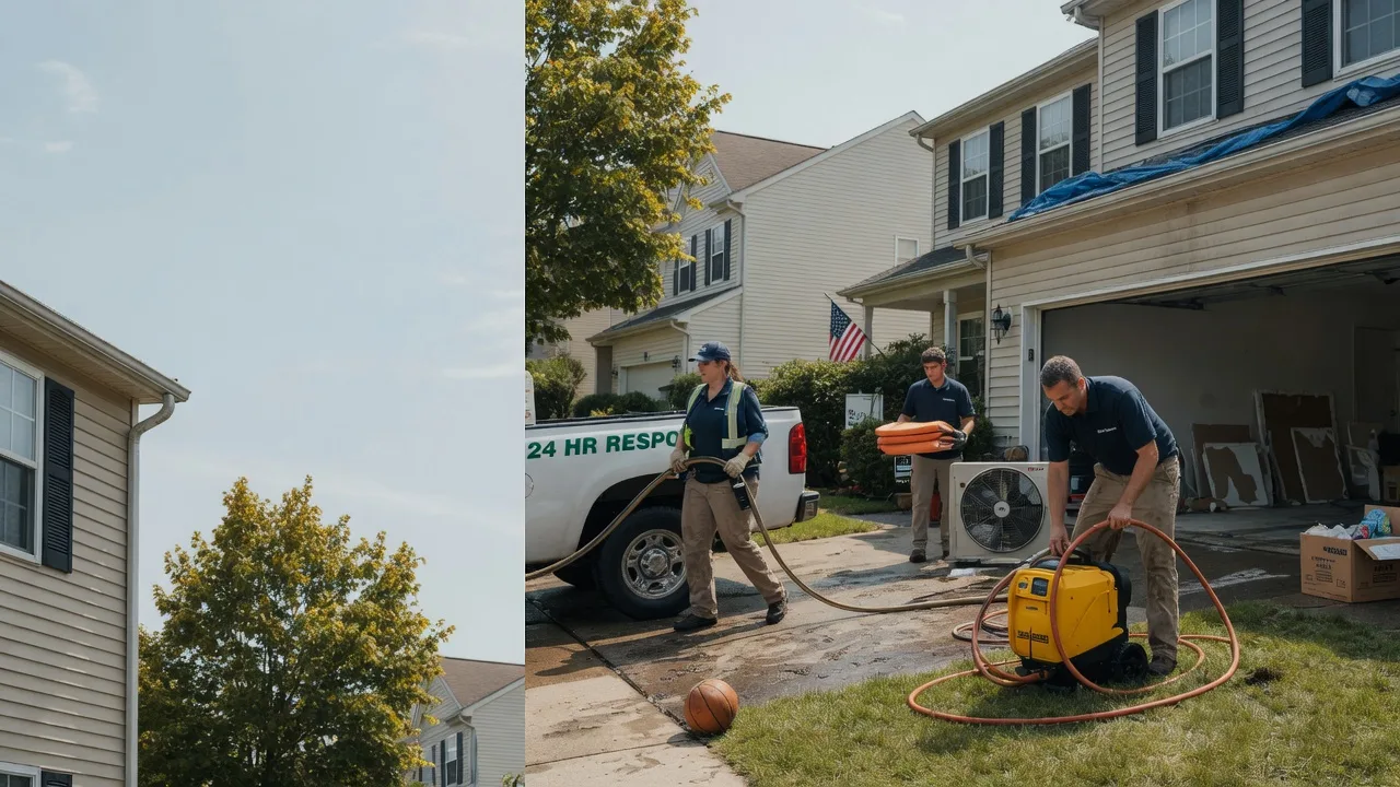 Emergency Water Damage Restoration in Morrisville, VT near me